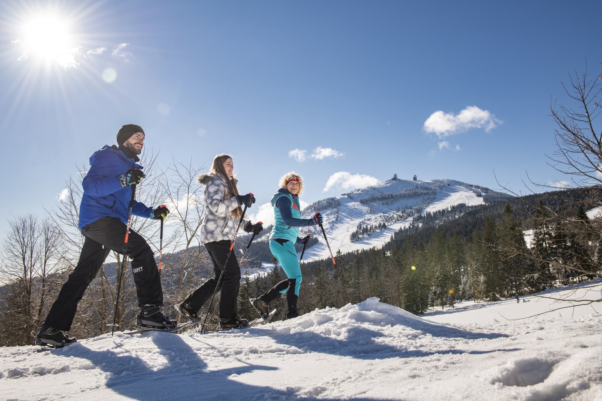 Sonnenhof Lam Geführte Schneeschuhwanderung