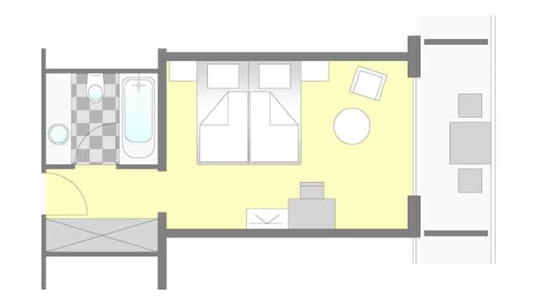 Sonnenhof Lam Komfort-Doppelzimmer Ansicht