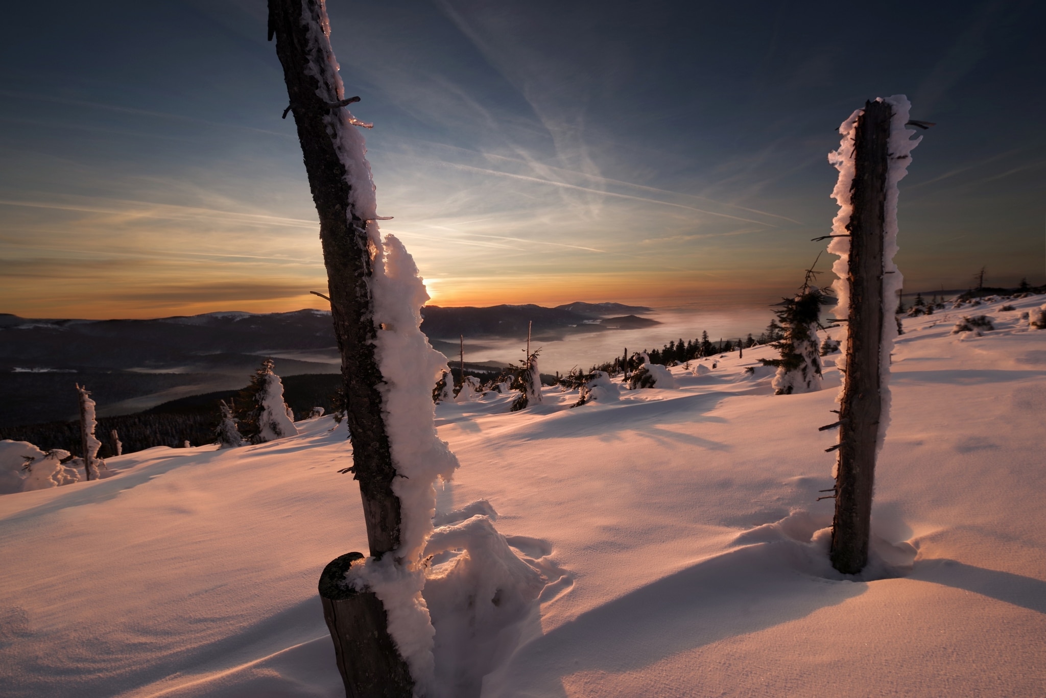 Sonnenhof Lam Winterlandschaft