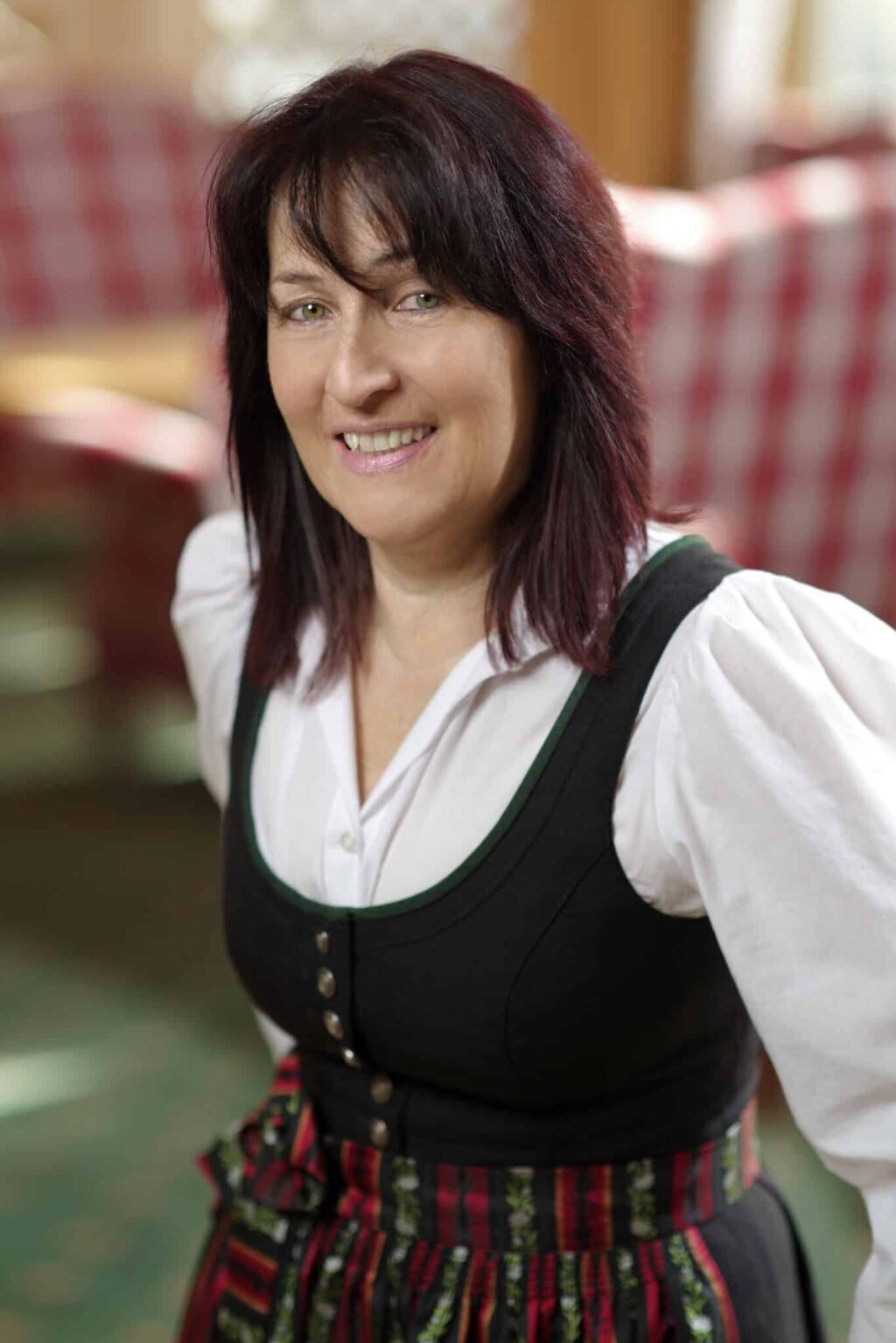 Rezeption, Rezeptionsmitarbeiterin