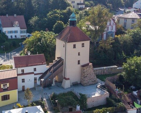 Der historische Blasturm in Schwandorf