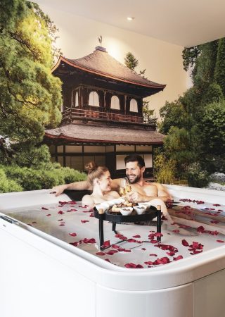 Romantikbad für zwei_Sonnenhof in love_Hotel Sonnenhof Lam