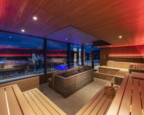 Panorama-Event-Sauna_5 Elemente Spa_Hotel Sonnenhof Lam Sonnenhof Lam Panorama-Event-Sauna