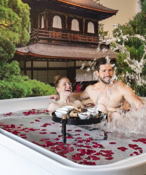 Romantikbad für Zwei_5 Elemente Spa_Hotel Sonnenhof Lam Sonnenhof Lam Romantikbad für 2